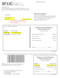 An example of a bill showing where to find your billing account information